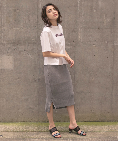 STUDIOUS（ステュディオス）の「クリアヒールコンビサンダル（サンダル・レディース・ブラック/ベージュ/マルチ・0/1/2）」の20枚目の写真