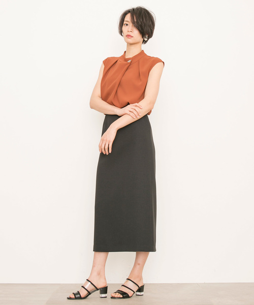 STUDIOUS（ステュディオス）の「クリアヒールコンビサンダル（サンダル・レディース・ブラック/ベージュ/マルチ・0/1/2）」の21枚目の写真