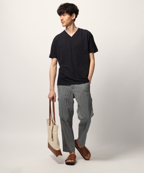 GLOBAL WORK(グローバルワーク)の「ペインターデニムパンツ/796381(デニムパンツ・メンズ・その他/ネイビー/ブルー・LARGE/SMALL/MEDIUM)」の7枚目の写真