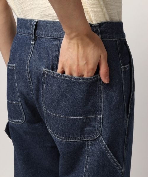 GLOBAL WORK(グローバルワーク)の「ペインターデニムパンツ/796381(デニムパンツ・メンズ・その他/ネイビー/ブルー・LARGE/SMALL/MEDIUM)」の14枚目の写真