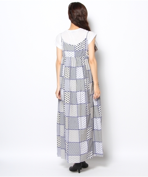 green label relaxing(グリーンレーベルリラクシング)の「GC lesOLIVADES キャミワンピース(ワンピース・レディース・コバルトブルー/その他1・フリー)」の5枚目の写真