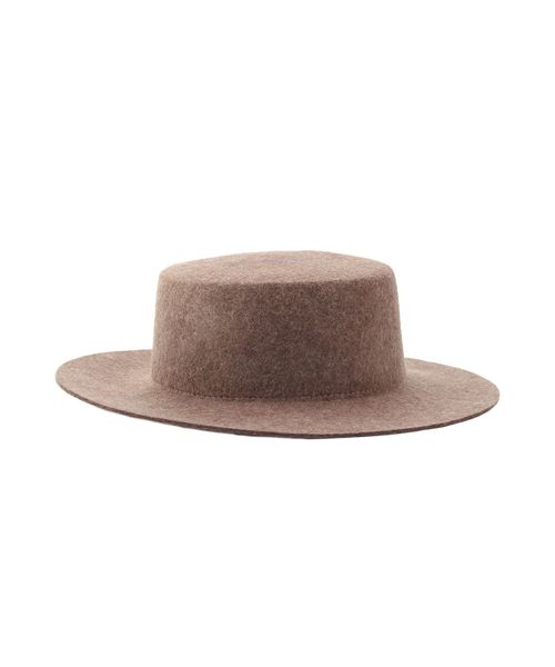 Ungrid(アングリッド)の「フェルトカンカンHAT(ハット・レディース・ブラック/ブラウン・FREE)」の4枚目の写真