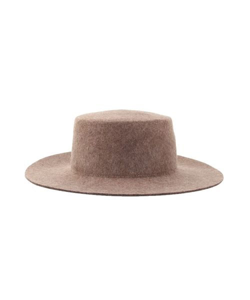 Ungrid(アングリッド)の「フェルトカンカンHAT(ハット・レディース・ブラック/ブラウン・FREE)」の6枚目の写真