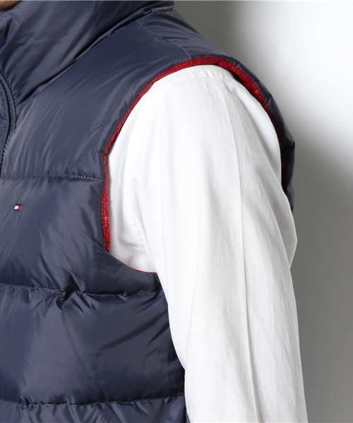 TOMMY HILFIGER（トミーヒルフィガー）の「NEW HUDSON DOWN VEST（ダウンベスト・メンズ・ブラック/グリーン/ネイビー・SMALL/MEDIUM/LARGE/X-LARGE）」の5枚目の写真