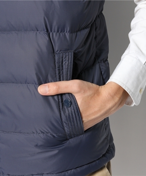 TOMMY HILFIGER（トミーヒルフィガー）の「NEW HUDSON DOWN VEST（ダウンベスト・メンズ・ブラック/グリーン/ネイビー・SMALL/MEDIUM/LARGE/X-LARGE）」の6枚目の写真