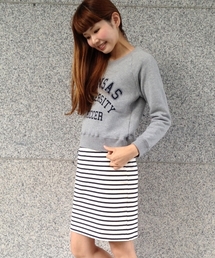 Another Edition | AE[A]ロゴSWEAT×BOR SK(ワンピース)
