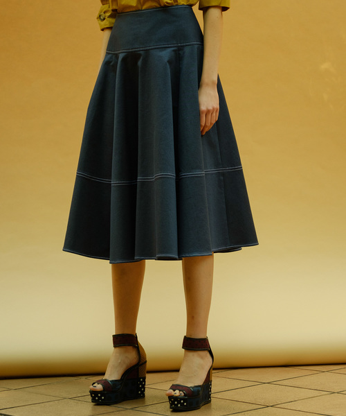 Banner Barrett バナーバレット の Color Denim Sk カラーデニムスカート デニムスカート Wear