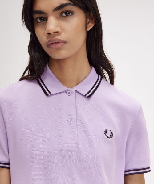 【セール】Twin Tipped Pique Dress（ワンピース）｜FRED PERRY（フレッドペリー）