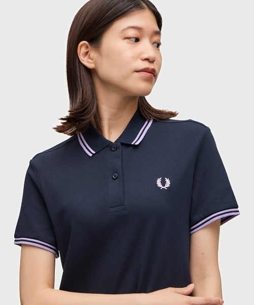 【セール】Twin Tipped Pique Dress（ワンピース）｜FRED PERRY（フレッドペリー）
