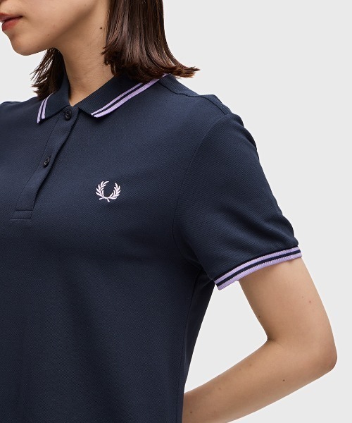 【セール】Twin Tipped Pique Dress（ワンピース）｜FRED PERRY（フレッドペリー）