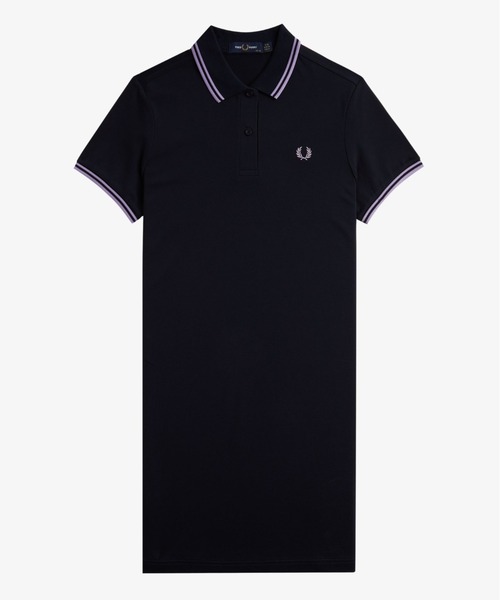 【セール】Twin Tipped Pique Dress（ワンピース）｜FRED PERRY（フレッドペリー）