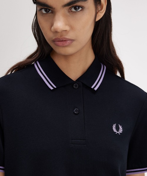 【セール】Twin Tipped Pique Dress（ワンピース）｜FRED PERRY（フレッドペリー）