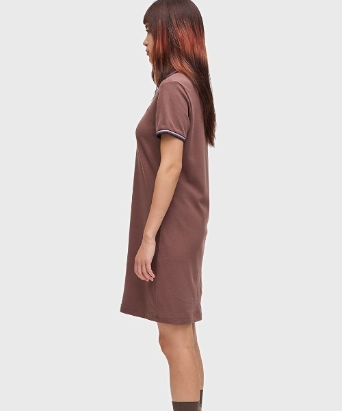 【セール】Twin Tipped Pique Dress（ワンピース）｜FRED PERRY（フレッドペリー）