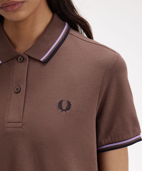 【セール】Twin Tipped Pique Dress（ワンピース）｜FRED PERRY（フレッドペリー）