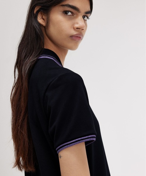 【セール】Twin Tipped Pique Dress（ワンピース）｜FRED PERRY（フレッドペリー）