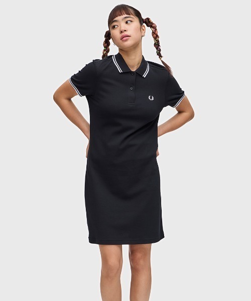 Twin Tipped Pique Dress／フレッドペリーポロシャツワンピース