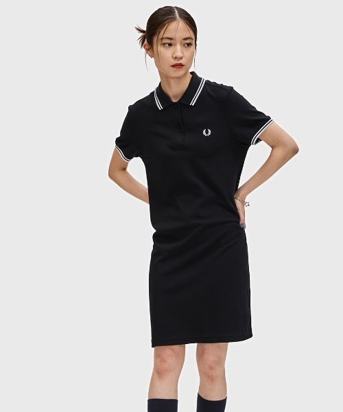 Twin Tipped Pique Dress／フレッドペリーポロシャツワンピース