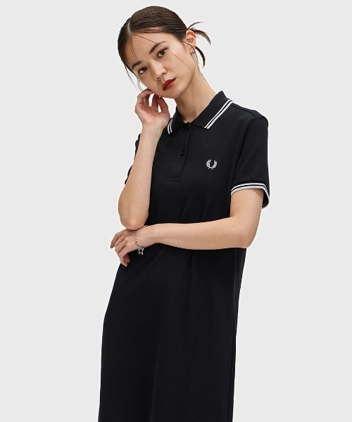 フレッドペリー　ポロワンピ セール】Fred Perry Dress／フレッドペリーポロシャツワンピース