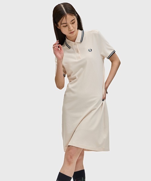 Twin Tipped Pique Dress／フレッドペリーポロシャツワンピース