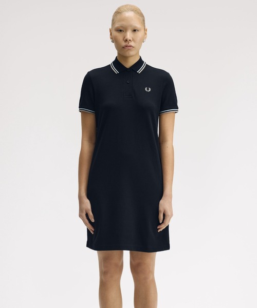 ワンピース FRED PERRY Twin Tipped Pique Dress FRED PERRY ワンピース Twin Tipped Pique Dress／フレッド