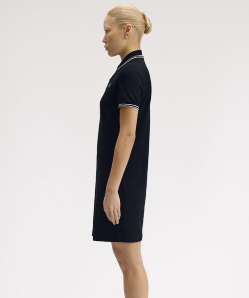 Fred Perry Twin Tipped Pique Dress ポロワンピ FRED PERRY（フレッドペリー）の「Twin Tipped Pique Dress