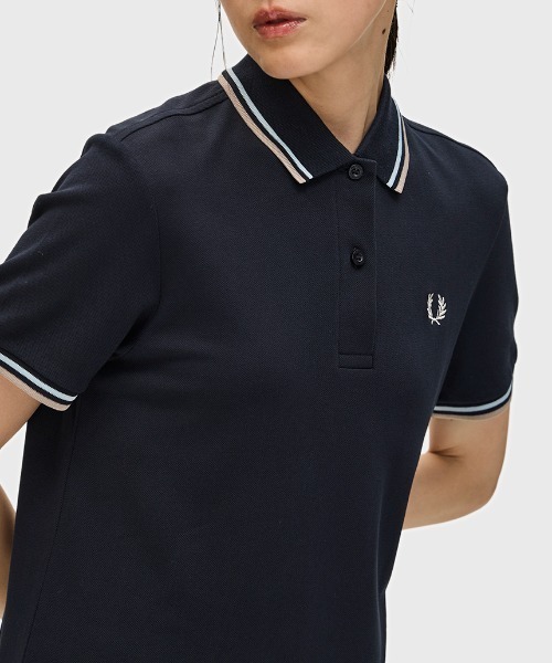 Twin Tipped Pique Dress／フレッドペリーポロシャツワンピ FRED PERRY ワンピース Twin Tipped Pique Dress／フレッド
