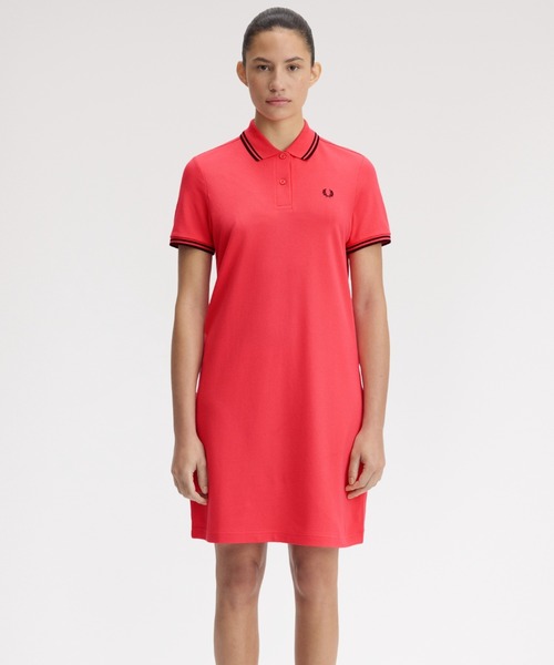 新色先行予約受付中／Twin Tipped Pique Dress／フレッドペリー