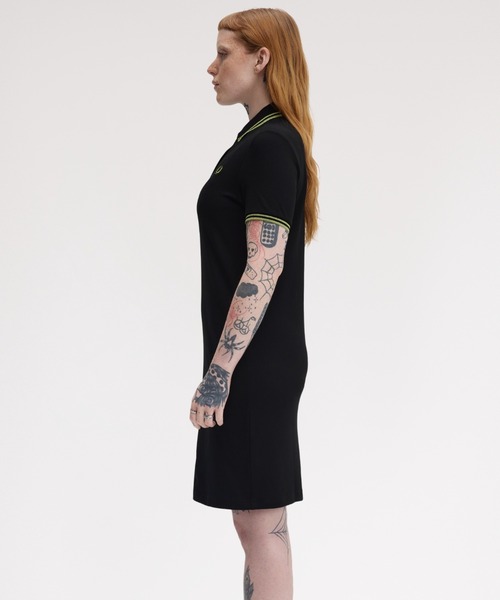 Twin Tipped Pique Dress／フレッドペリーポロシャツワンピース