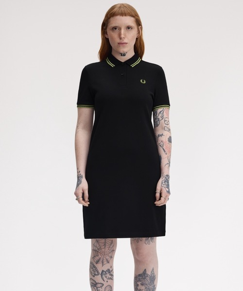 Twin Tipped Pique Dress／フレッドペリーポロシャツワンピース