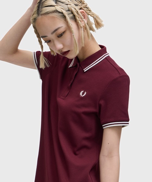 Twin Tipped Pique Dress／フレッドペリーポロシャツワンピース