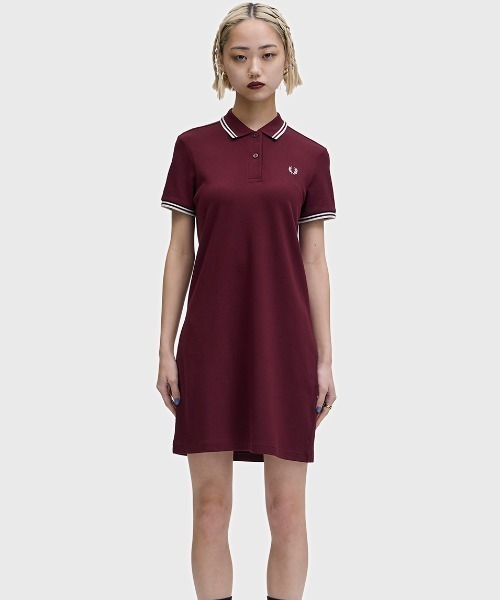 Twin Tipped Pique Dress／フレッドペリーポロシャツワンピース