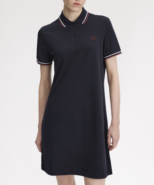 Twin Tipped Pique Dress／フレッドペリーポロシャツワンピース