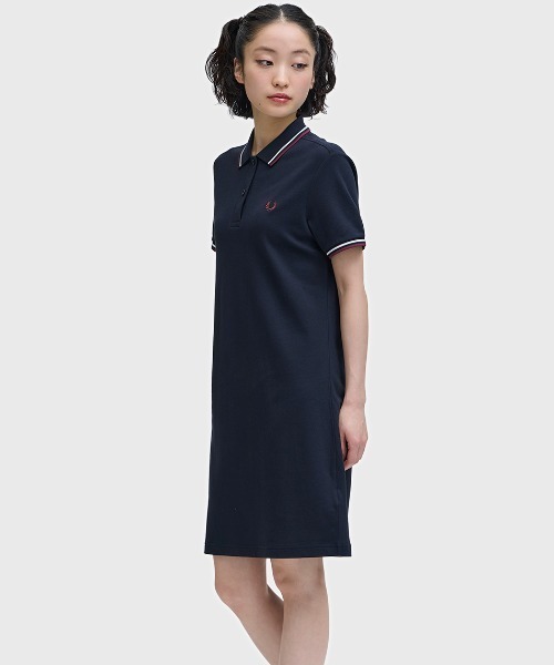 Twin Tipped Pique Dress／フレッドペリーポロシャツワンピース