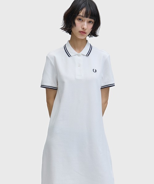 新色先行予約受付中／Twin Tipped Pique Dress／フレッドペリー
