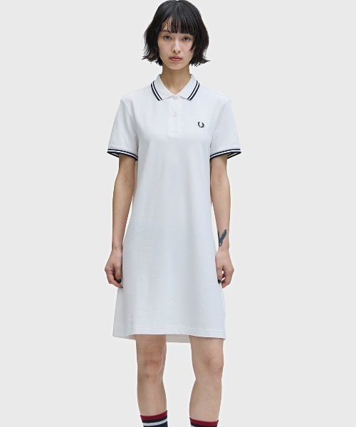 セール】Twin Tipped Pique Dress／フレッドペリーポロシャツ