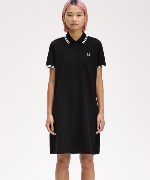 Twin Tipped Pique Dress／フレッドペリーポロシャツワンピース
