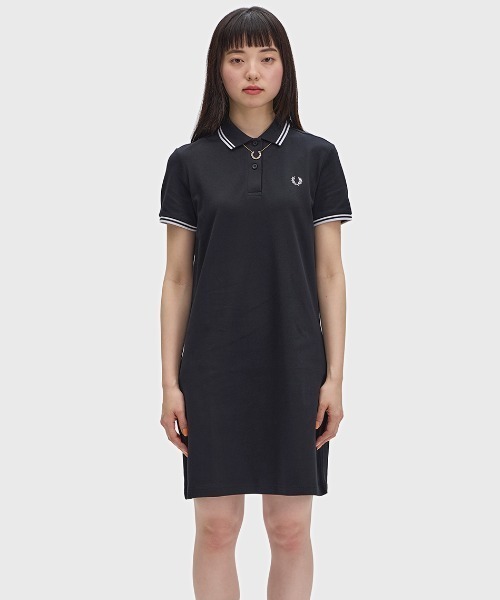 Twin Tipped Pique Dress/フレッドペリーポロシャツワンピース Twin Tipped Pique Dress/フレッドペリーポロシャツワンピース