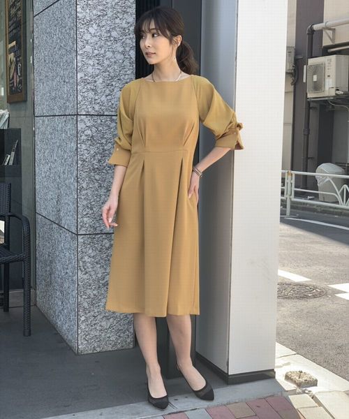 TONAL（トーナル）の「シアースリーブワンピース（ワンピース）」 - WEAR 