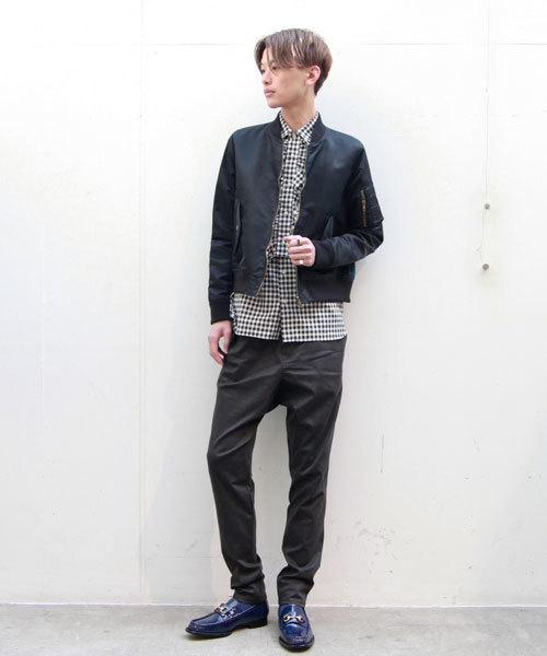 603（ロクマルサン）の「603 ギンガムフリルシャツ（シャツ/ブラウス・メンズ・ブラック/オレンジ・40/42）」の9枚目の写真