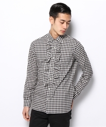 603 | 603 ギンガムフリルシャツ(シャツ/ブラウス)