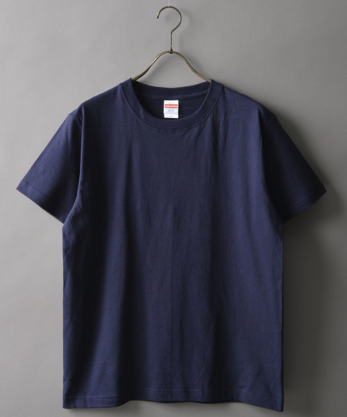 United Athle（ユナイテッドアスレ）の「＃United Athle/ユナイテッドアスレ　5.6oz ハイクオーリティTシャツ（Tシャツ/カットソー・メンズ・ホワイト/ブラック/ネイビー/ブラウン/カーキ/ターコイズブルー/イエロー/オレンジ/ナチュラル/グリーン/ブルー・MEDIUM/LARGE/X-LARGE）」の7枚目の写真
