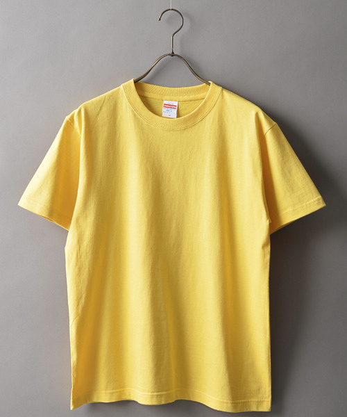 United Athle（ユナイテッドアスレ）の「＃United Athle/ユナイテッドアスレ　5.6oz ハイクオーリティTシャツ（Tシャツ/カットソー・メンズ・ホワイト/ブラック/ネイビー/ブラウン/カーキ/ターコイズブルー/イエロー/オレンジ/ナチュラル/グリーン/ブルー・MEDIUM/LARGE/X-LARGE）」の10枚目の写真