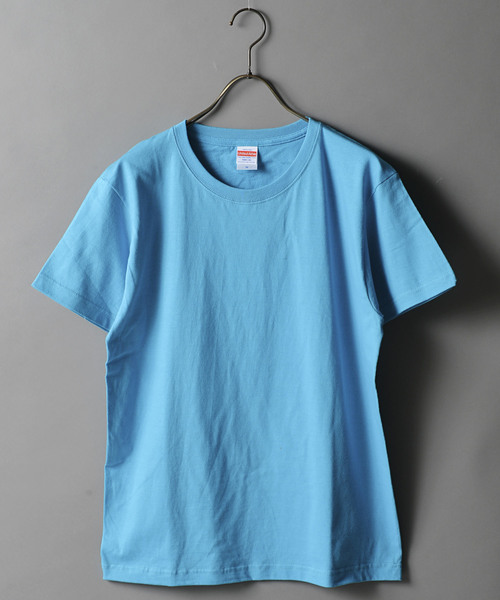 United Athle（ユナイテッドアスレ）の「＃United Athle/ユナイテッドアスレ　5.6oz ハイクオーリティTシャツ（Tシャツ/カットソー・メンズ・ホワイト/ブラック/ネイビー/ブラウン/カーキ/ターコイズブルー/イエロー/オレンジ/ナチュラル/グリーン/ブルー・MEDIUM/LARGE/X-LARGE）」の9枚目の写真