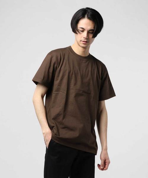 United Athle（ユナイテッドアスレ）の「＃United Athle/ユナイテッドアスレ　5.6oz ハイクオーリティTシャツ（Tシャツ/カットソー・メンズ・ホワイト/ブラック/ネイビー/ブラウン/カーキ/ターコイズブルー/イエロー/オレンジ/ナチュラル/グリーン/ブルー・MEDIUM/LARGE/X-LARGE）」の21枚目の写真