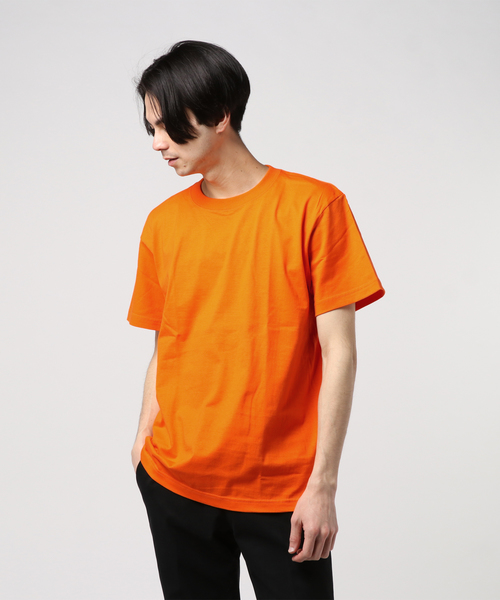 United Athle（ユナイテッドアスレ）の「＃United Athle/ユナイテッドアスレ　5.6oz ハイクオーリティTシャツ（Tシャツ/カットソー・メンズ・ホワイト/ブラック/ネイビー/ブラウン/カーキ/ターコイズブルー/イエロー/オレンジ/ナチュラル/グリーン/ブルー・MEDIUM/LARGE/X-LARGE）」の14枚目の写真