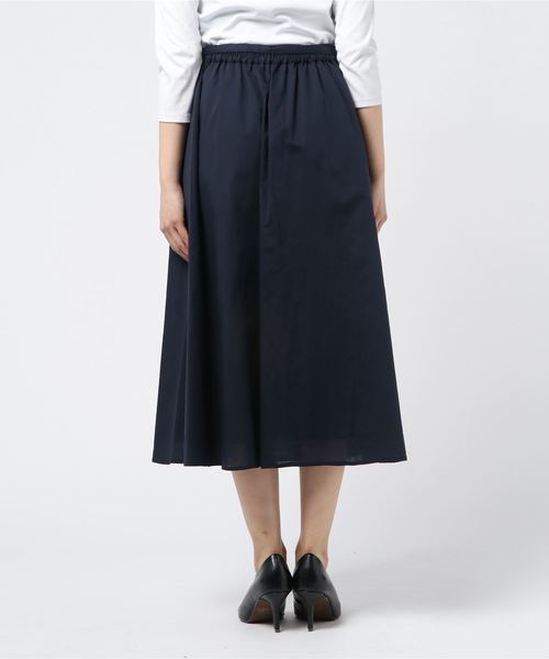 Petit Honfleur(プチオンフルール)の「◇カタログ掲載◇ストライプスカート(スカート・レディース・ブルー/グリーン/ネイビー・M size/L size)」の5枚目の写真