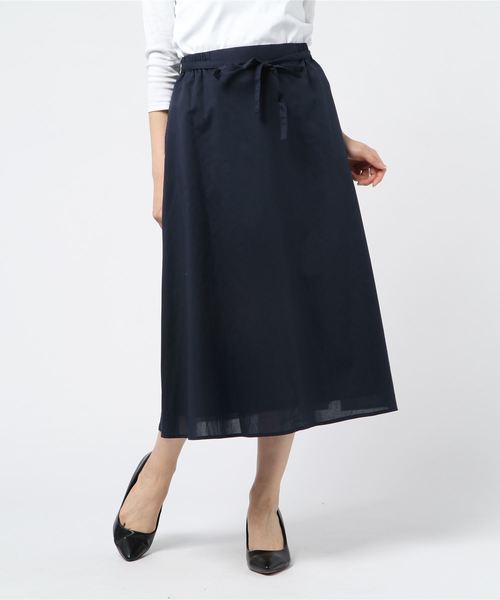 Petit Honfleur(プチオンフルール)の「◇カタログ掲載◇ストライプスカート(スカート・レディース・ブルー/グリーン/ネイビー・M size/L size)」の22枚目の写真