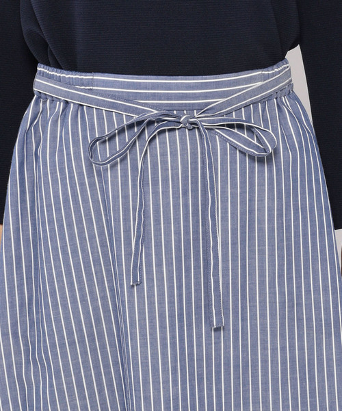Petit Honfleur(プチオンフルール)の「◇カタログ掲載◇ストライプスカート(スカート・レディース・ブルー/グリーン/ネイビー・M size/L size)」の18枚目の写真