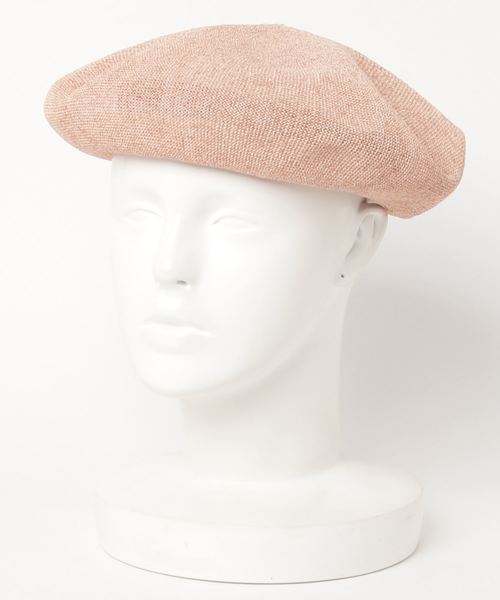CA4LA（カシラ）の「FINE（ハンチング/ベレー帽・レディース・ブラック/ベージュ/グレー/ピンク・ONESIZE）」の4枚目の写真