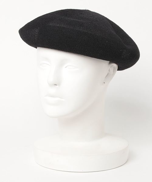 CA4LA（カシラ）の「FINE（ハンチング/ベレー帽・レディース・ブラック/ベージュ/グレー/ピンク・ONESIZE）」の2枚目の写真